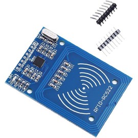 DIGISHUO MFRC-522 RC522 Module Kit RFID NFC Reader RF IC Card Inductive Sensor Module Kit Compatible with Arduino Module with S50 NFC Card/NFC Key Ring/Pin