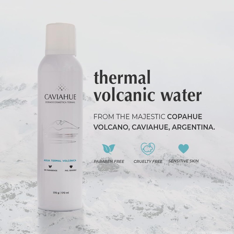 Caviahue Thermal Volcanic Water | Calming Facial Mist Spray |