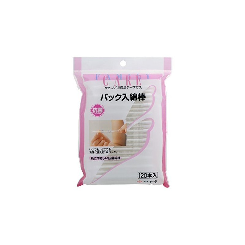 白十字 FC パック入綿棒 120本入