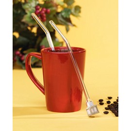 Java Wand Coffee Brewing Glass Straw With Filter Eco