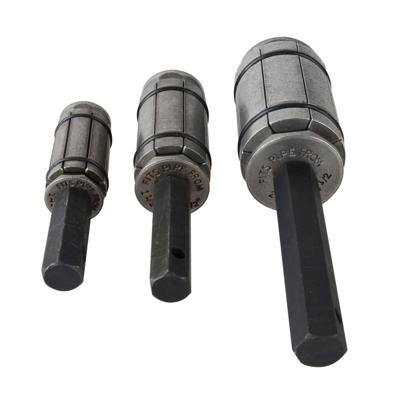 DAYUAN 3 Pcs 1/18'' to 3-1/2'' Exhaust Pipe Expander Tool