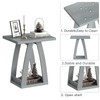 FROMJBEST End Table, Side Table, Nightstand, Sofa Side Table with