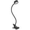 USB Desk Lamp 360° Angle Adjustable Clip On Gooseneck Reading