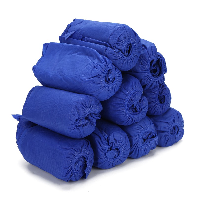 100pcs Disposable Shoe Covers Thickening Anti Slip Wear Resistant Shoe