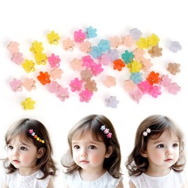 BIANHUAN Mini Hairpin Hair Clip Hair Claw Clip for Kids, Girls, Baby, Kids, Cute, 20 Piece Set, Hair Accessories, Hair Ornament, Hair Clip, Hair Claw, Colorful J