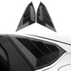 Ombialo Racing Style Rear Side Window Louvers Compatible with Honda