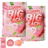 (2 Packs, 10oz) MetaVita Big Peelable Peach Gummy Candy –