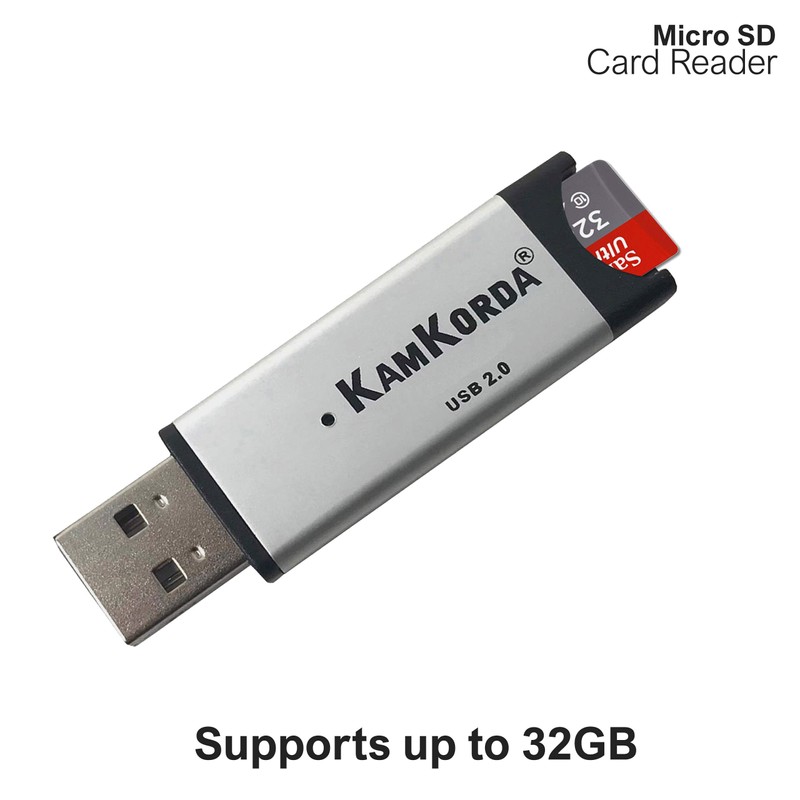 KamKorda Micro SD Card Reader | SD to USB |