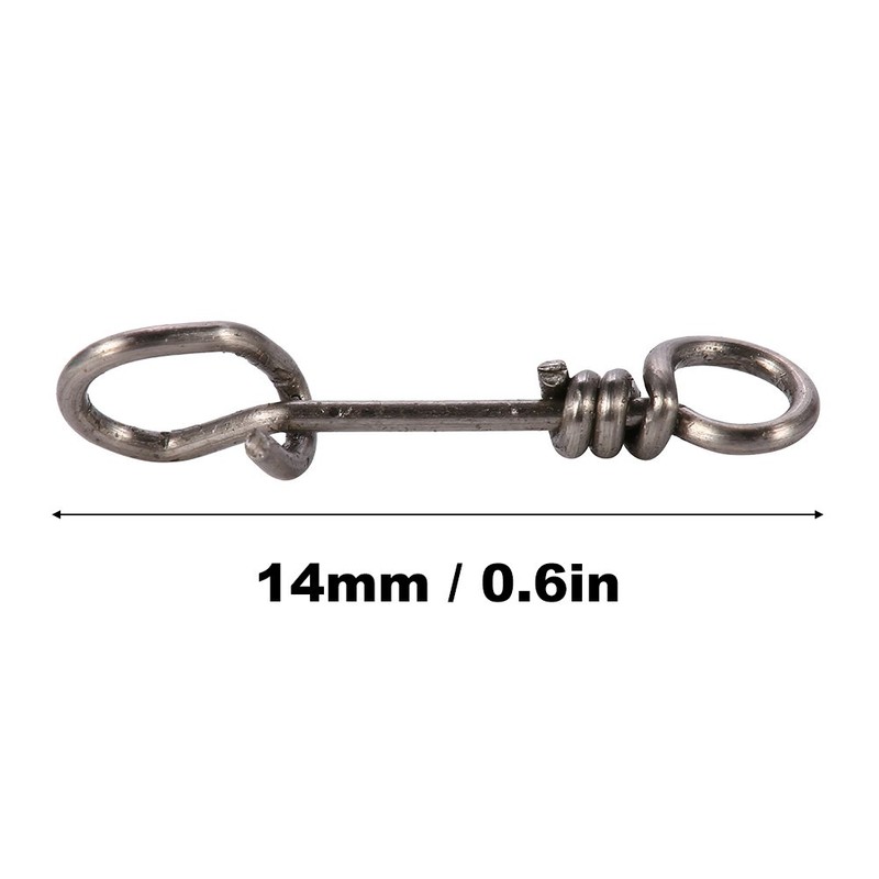 Strength Stainless Steel Quick Connection, 50Pcs Strong Premium Fishing Equipment