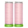 2X 100m Gutermann Sew-All 100% Recycled Polyester Thread, Hand and