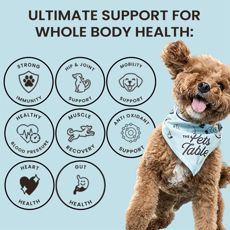 The Pets Table 8 in 1 Soft Chew Dog Vitamins,
