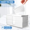 Acrylic Countertop Paper Towel Holder, Paper Towel Dispenser Napkin Holder