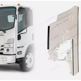 Boursin Left Side Corner Panel LH For ISUZU NPR-HD NQR NRR Driver Side White 2023-2024