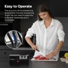 Electric Knife Sharpener, Precise 20° Diamond Knife Sharpener for Kitchen