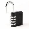 Steel Combination Lock Padlock (8x4x2cm) 2ea
