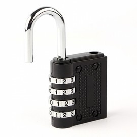 Steel Combination Lock Padlock (8x4x2cm) 2ea