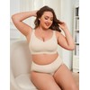 Wingslove Wireless Bras for Women Plus Size Support and Lift
