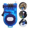 SUPVOX Snowboard Lock Cable Lock 3-Digits Combination Lock with Retractable