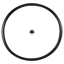 Presto 79222 - Empaque de Hule y Válvula de Seguridad para Olla Premier Troquelada, Color Negro
