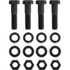 Buyers Products 8520 Replacement Pintle Hook/Combination Hitch Mounting Kit, Four