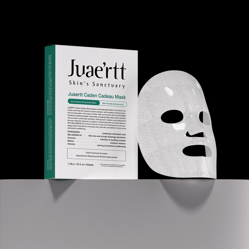 Juerte Cadencado Mask Pack 10 sheets, skin recovery promotion, hypoallergenic