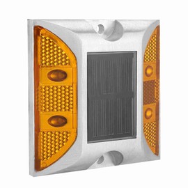 Casting Aluminum Road Stud Light Outdoor Solar Powered Lamp for Pathway Road