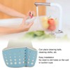 4Pcs Sink Sponge Holder PP 2 Layer Adjustable Strap Soap