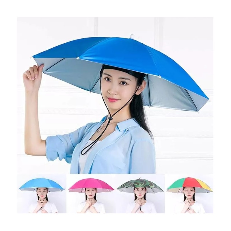 HGQ Sombrilla De Cabeza Con Filtro Solar Practica Facil Llevar