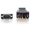C2G 02947 RJ45 to DB9 Male Serial RS232 Modular Adapter,