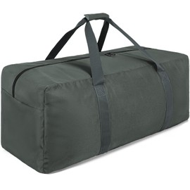 TORIBIO Boston Bag, Sports Bag, Large Capacity, Travel Bag, Gym Bag, Men's, Waterproof, Storage, Multifunctional, gray (dark gray)