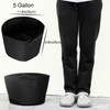 FiveSeasonStuff 5 Gallon Grow Bags Upgraded Heavy Duty Handles, 5