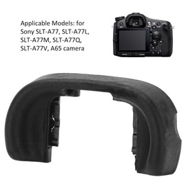 EP‑12 Camera Viewfinder Eyecup Eyepiece Eyeshade for Sony SLT-A77 SLT-A77L SLT-A77M SLT-A77Q SLT-A77V A65 Eye Cup Protector Replaces Eyecup Cold Shoe Cover Level