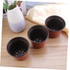Kisangel 100PCS Plastic Flower Pot Creative Breathable Succulent Planters Diameter