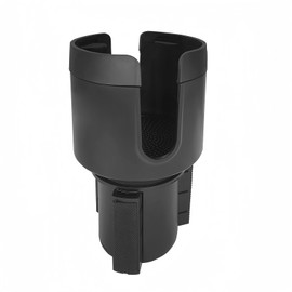 Car Cup Holder Black car Multi-Purpose Large Cup Holder Adjustable Diameter Between 2.49 inches - 4.33 inches (18-40oz).
