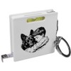 Azeeda 'Sleeping Boy with German Shepherd' Keyring Tape Measure/Spirit Level