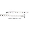 PATIKIL Adhesive Ruler, 100cm Backed Tape Measure Tape Sticker Tape