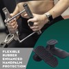 Anti Slip Workout Grips Ergonomic Rubber Gym Hand Protectors for