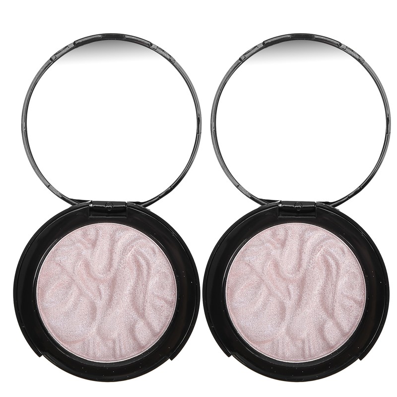 2PCS Highlighting Powder Face Natural Brightening Highlight Makeup Cosmetic Blush