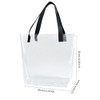 TotePrint PVC Clear Bag Stadium Compatible - Clear Zipped Carry