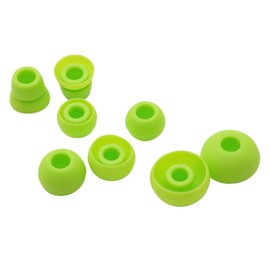 8pcs Alitutumao Replacement Earbuds Silicone Eartips Ear Buds Compatible with Powerbeats 2 Powerbeats2 Powerbeats 3 Wireless Beats by dr dre Headphones (Green)