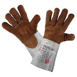 Welding gloves FULDA-ISO - Heat resistant/Kevlar yarn - Gr. 10