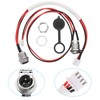 HESTYA 2 Packs Charging Port Replacement (3 Prong) Smart Self-Balancing