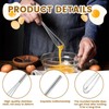 1 pcs Mini Whisks Stainless Steel Skinny Whisk Egg Beater