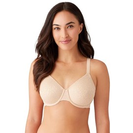 Wacoal Women's Inside Job Unlined Underwire Bra, Sand, 38DDD