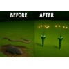 Mole Repellent with Swaying Lights Solar Powered 2 Pack -