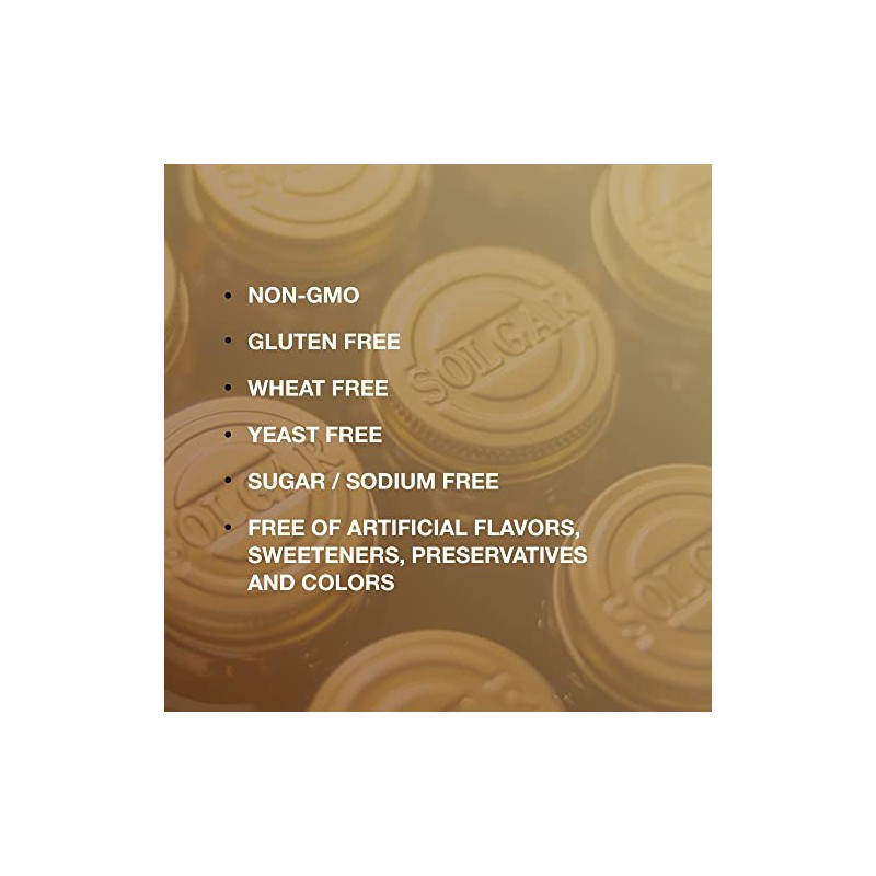 Solgar L-Lysine 500 mg - 100 Vegetable Capsules - Skin