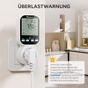 Wattmeter Socket, Digital Electricity Meter, Maxcio with 7 Modes, Energy