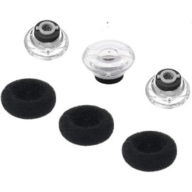 A-Pcas Eartips Earbud Tips Earpiece Plantroncis Voyager Legend Compatible with Voyager 5200 Compatible with Voyager Pro Earphone Kit Earpads Clear M Size 3 Set Medium C3GM