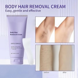 Body Hair Removal Cream with Spatula Applicator,Ultra Gentle Hair Removal Cream for Sensitive Skin,Nair Hair Re/moval Cream Bundle for Legs,Body and Underarms,Ha/ir Remover Cr/eam