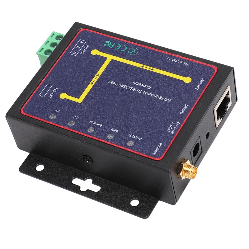 Serial Device Server Converter RJ45 Ethernet WiFi to RS232 RS485